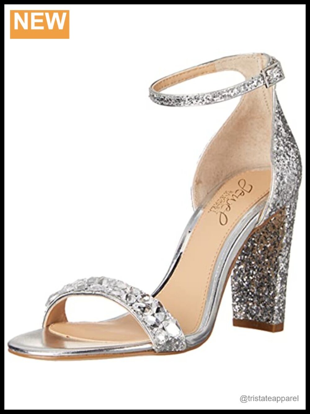Ankle Strap Block Heel Open Toe Heeled Sandals